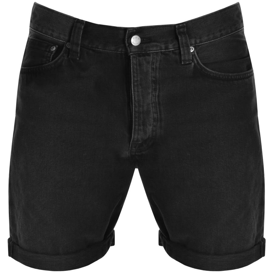 Alternative Image for ProductNudie Jeans Josh Shorts Black1